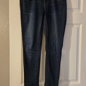 Seven7 Women's Dark Indigo Skinny Jeans